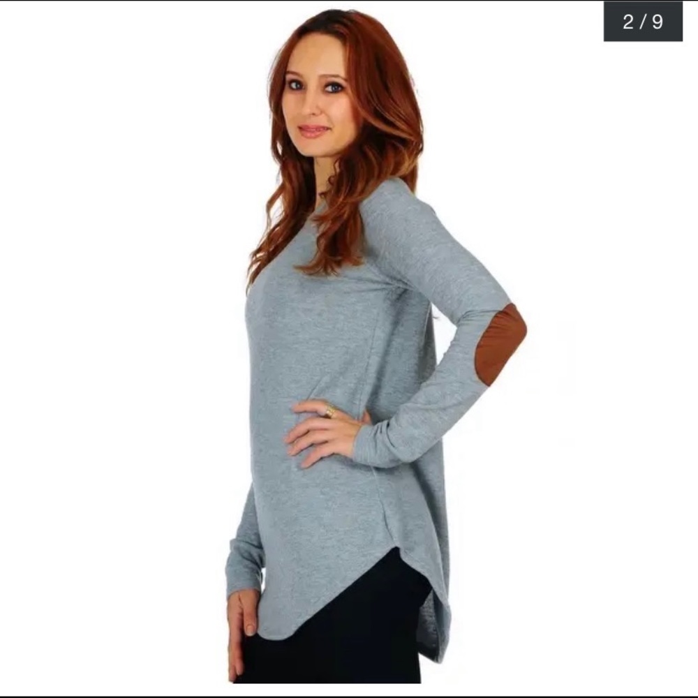 Simply Ravishing Elbow Patch Sweater